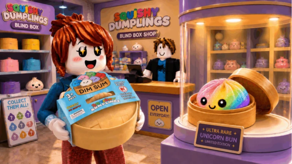 My Squishy Box Store mystery boxes and Dumpling Squishies collection